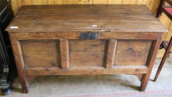 18th Century pine coffer